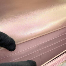 Load image into Gallery viewer, CHANEL ★Matelasse Chain Wallet MetalicPink Lambskin