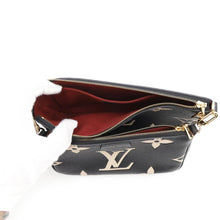 Load image into Gallery viewer, LOUIS VUITTON Multi Pochette Accessoires Black/CreamM45777 Monogram Empreinte Leather