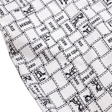 将图像加载到图库查看器中,HERMES ★Bordeaux Check T-Shirt Size 36 Blanc Casse Cotton100%