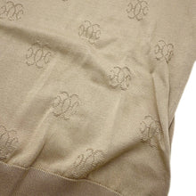 Load image into Gallery viewer, HERMES H-Lift Knit Long Sleeve Size 34 Beige Silk57% Cotton43%
