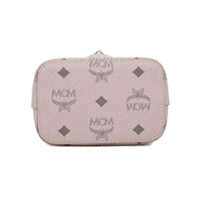 将图像加载到图库查看器中,MCM Visetos Drawstring 2WAY Shoulder Bag PinkMWDBSXL02QH001 Leather