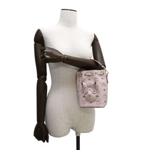 将图像加载到图库查看器中,MCM Visetos Drawstring 2WAY Shoulder Bag PinkMWDBSXL02QH001 Leather