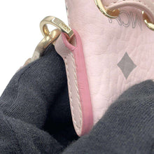 将图像加载到图库查看器中,MCM Visetos Drawstring 2WAY Shoulder Bag PinkMWDBSXL02QH001 Leather