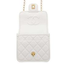 Load image into Gallery viewer, CHANEL Matelasse 2WAY ChainShoulder Bag WhiteAS3652 Caviar Leather