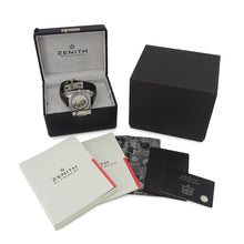 Load image into Gallery viewer, ZENITH Chronomaster El Primero SVRA Edition W42mm Stainless Steel Leather Silver Dial03.20411.4061/07.C776