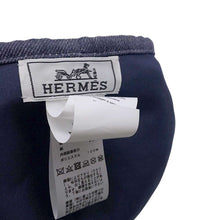 Load image into Gallery viewer, HERMES Gabriel Beret Size 58 Blue Indigo Denim