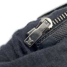 将图像加载到图库查看器中,LOUIS VUITTON ★Tibet line 2way lace-up boots Black Damier Infini Leather Fur Size 6 1/2