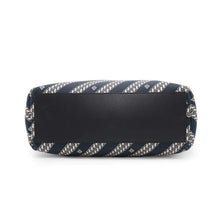 Load image into Gallery viewer, Givenchy Bond Tote Navy/White/Black Canvas Leather