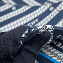 将图像加载到图库查看器中,Givenchy Bond Tote Navy/White/Black Canvas Leather