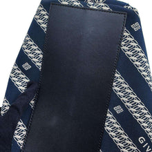 Load image into Gallery viewer, Givenchy ★Bond Tote Navy/White/Black Canvas Leather