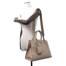 Load image into Gallery viewer, PRADA Mono Chrome 2WAYBag Jasmin Flower1BA155 Leather