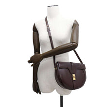 将图像加载到图库查看器中,CELINE Busas 16 Seize Shoulder Bag Bordeaux189193 Leather