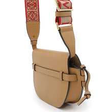 将图像加载到图库查看器中,LOEWE gate dual bag BrownA650N46X13 Leather Size Mini