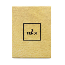 将图像加载到图库查看器中,FENDI Compact zip wallet Brown PVC/Leather