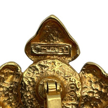 Load image into Gallery viewer, CHANEL Faux Pearl Cufflinks Gold Metal