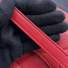 Load image into Gallery viewer, CHANEL Chain logo 2WAY Shoulder Bag RedAS1779 Leather