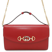 Load image into Gallery viewer, GUCCI ★Zumi ChainShoulder Red572375 Leather