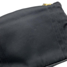 Load image into Gallery viewer, CHANEL CC Logo Flap Shoulder Black Nylon Leather
