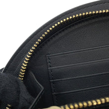 Load image into Gallery viewer, TIFFANY&Co. Half Moon Wallet Black Leather