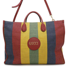 Load image into Gallery viewer, GUCCI Baiadera 2WAYBag Multicolor630358 Canvas Leather