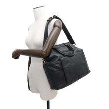 Load image into Gallery viewer, Givenchy A4Tote Bag 2WAYBag Black Leather
