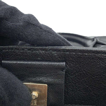 Load image into Gallery viewer, Givenchy A4Tote Bag 2WAYBag Black Leather