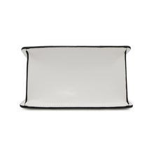 将图像加载到图库查看器中,JIMMY CHOO ★Pixis top handle White Leather Embossed Leather