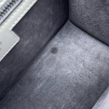 将图像加载到图库查看器中,JIMMY CHOO ★Pixis top handle White Leather Embossed Leather