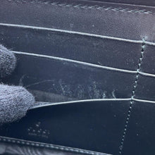 将图像加载到图库查看器中,GUCCI Eagle GG Supreme Zip Around Wallet Black451273 GG SupremeCanvas