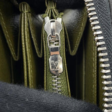 Load image into Gallery viewer, LOUIS VUITTON Zippy Wallet Noir/Red/KhakiM60974 Monogram / Anfra Rouge