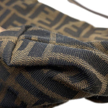 将图像加载到图库查看器中,FENDI Zucca Pattern one belt Brown8BR445 Canvas Leather
