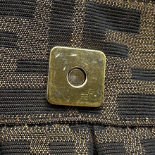 将图像加载到图库查看器中,FENDI ★Zucca Pattern one belt Brown8BR445 Canvas Leather