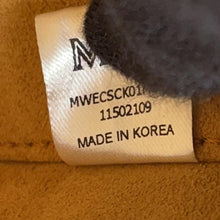 将图像加载到图库查看器中,MCM Cubic Logo 2WAYBag Black/OrangeMWECSCK01MT001 Canvas Leather Size Small