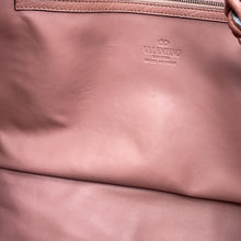 Load image into Gallery viewer, Valentino Garavani Braided handle tote PinkBrown Leather