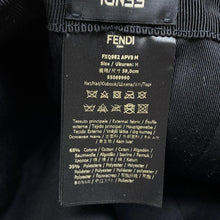 将图像加载到图库查看器中,FENDI Zucca Pattern Hat Size M NavyFXQ982 Cotton65% Polyester35%