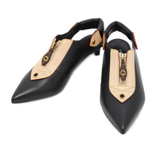 Load image into Gallery viewer, LOUIS VUITTON Allure Pumps Black1AD301 Calf Leather Size 35 1/2