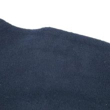 Load image into Gallery viewer, HERMES Blanket Coat Size 36 Navy/Black Cashmere100%