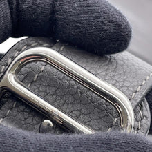 Load image into Gallery viewer, HERMES Steve Buzas Gray Taurillon Clemence Size 35