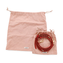 Load image into Gallery viewer, MIUMIU Mini Boston 2way Bag Red5BP085 Leather