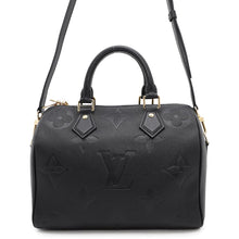 Load image into Gallery viewer, LOUIS VUITTON Speedy Bandouliere NoirM58951 Monogram Empreinte Leather Size 25