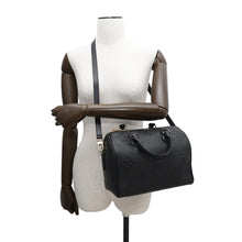 Load image into Gallery viewer, LOUIS VUITTON Speedy Bandouliere NoirM58951 Monogram Empreinte Leather Size 25