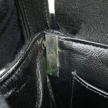 Load image into Gallery viewer, CHANEL Matelasse Double Face Handbag Black Cotton