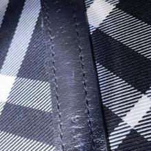 将图像加载到图库查看器中,BURBERRY Check One Handle Tote Bag Black/Calico80944761 Canvas Size Large