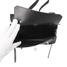 Load image into Gallery viewer, HERMES Jypsiere Black Evercolor Size Mini
