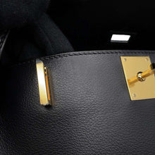 Load image into Gallery viewer, HERMES Jypsiere Black Evercolor Size Mini