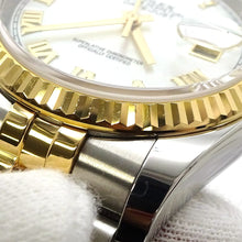 Load image into Gallery viewer, ROLEX Datejust W36mm Stainless Steel K18YG White Shell Dial116233NR