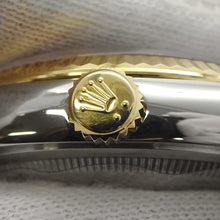 将图像加载到图库查看器中,ROLEX ★Datejust W36mm Stainless Steel K18YG White Shell Dial116233NR