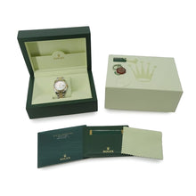 Load image into Gallery viewer, ROLEX Datejust W36mm Stainless Steel K18YG White Shell Dial116233NR