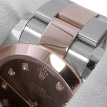 将图像加载到图库查看器中,ROLEX Datejust W41mm Stainless Steel K18PG Chocolate Dial126301G