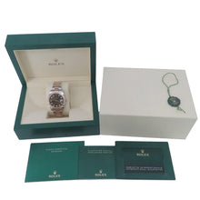 将图像加载到图库查看器中,ROLEX Datejust W41mm Stainless Steel K18PG Chocolate Dial126301G
